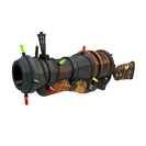 Strange Festivized Killstreak Kiln and Conquer Loose Cannon (Well-Worn)