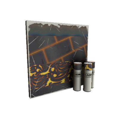 Strange Kiln and Conquer War Paint (Minimal Wear)