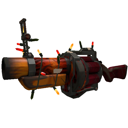 Festivized Specialized Killstreak Polter-Guised Grenade Launcher (Well-Worn)