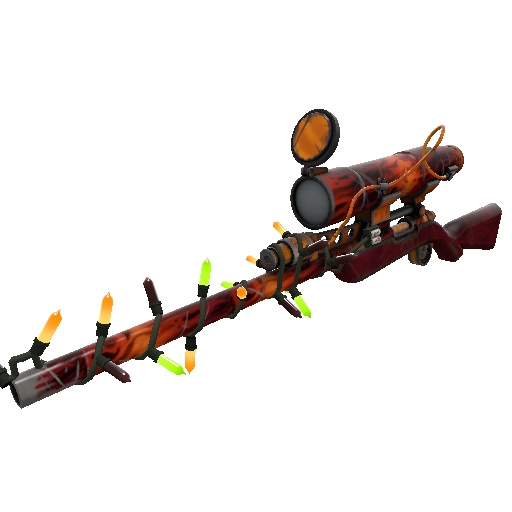 Strange Festivized Polter-Guised Sniper Rifle (Well-Worn)