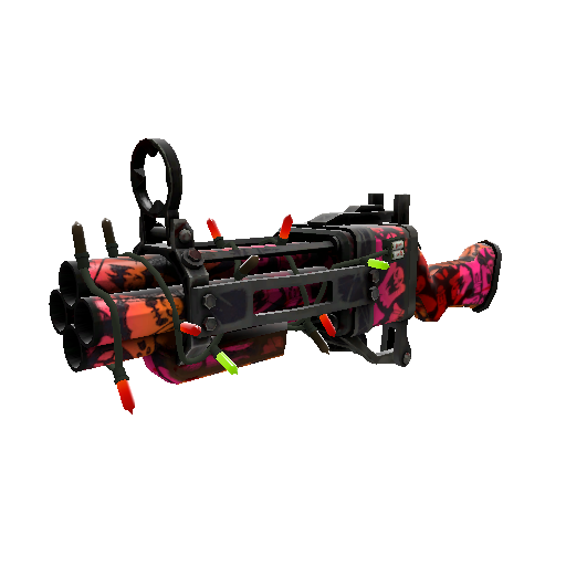 Strange Festivized Party Phantoms Iron Bomber (Battle Scarred)