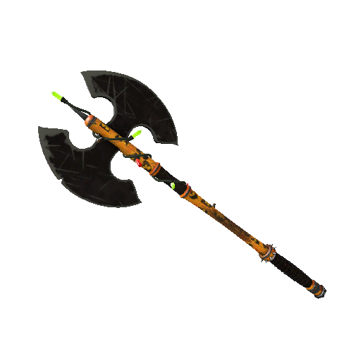 Strange Festivized Specialized Killstreak Searing Souls Scotsman's Skullcutter (Field-Tested)