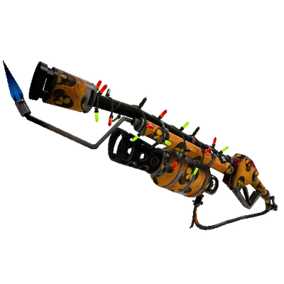 Strange Festivized Searing Souls Flame Thrower (Well-Worn)