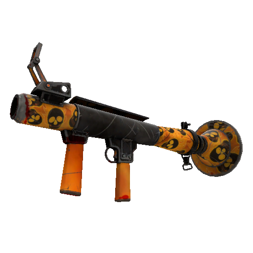 Unusual Killstreak Searing Souls Rocket Launcher (Battle Scarred)