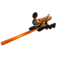 Unusual Professional Killstreak Searing Souls Sniper Rifle (Minimal Wear)