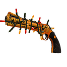Unusual Festivized Professional Killstreak Searing Souls Revolver (Minimal Wear)
