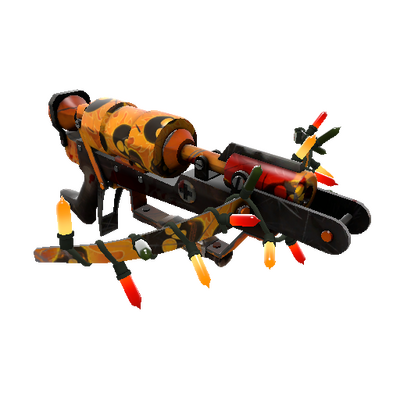 Strange Festivized Specialized Killstreak Searing Souls Crusader's Crossbow (Battle Scarred)