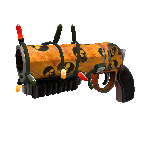 Strange Festivized Professional Killstreak Searing Souls Scorch Shot (Well-Worn)