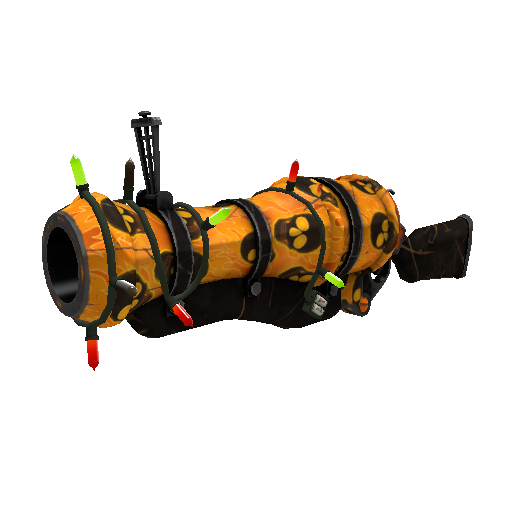Strange Festivized Professional Killstreak Searing Souls Loose Cannon (Well-Worn)