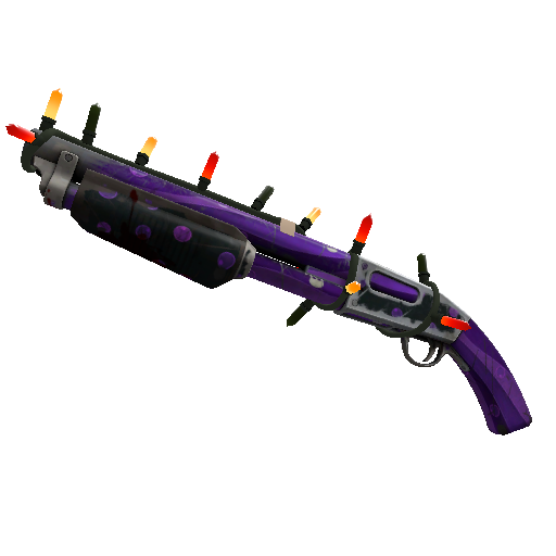 Festivized Potent Poison Shotgun (Well-Worn)