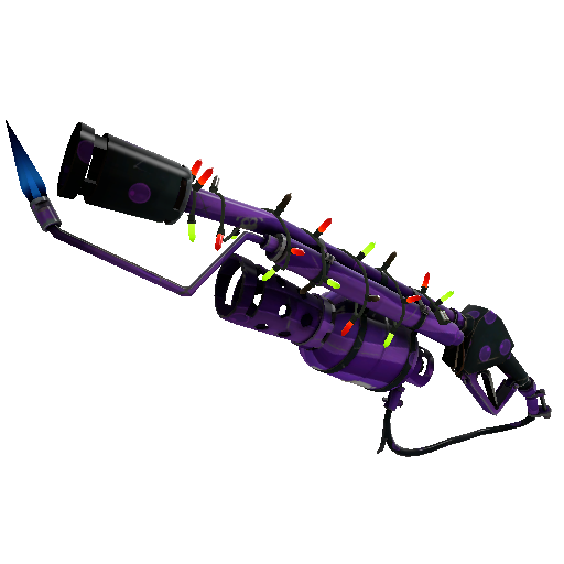 Festivized Potent Poison Flame Thrower (Minimal Wear)