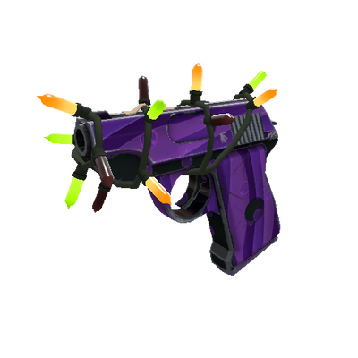Unusual Festivized Professional Killstreak Potent Poison Pistol (Minimal Wear)