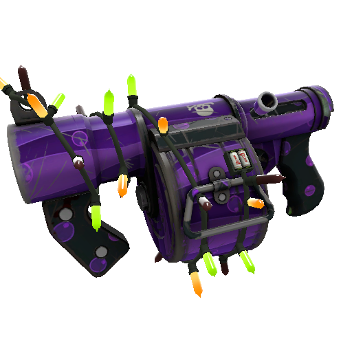 Strange Festivized Potent Poison Stickybomb Launcher (Field-Tested)