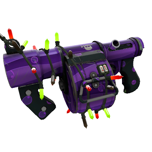 Festivized Potent Poison Stickybomb Launcher (Minimal Wear)