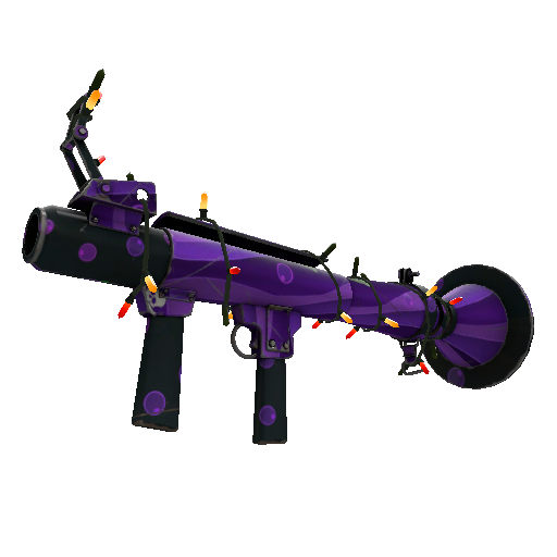 Festivized Potent Poison Rocket Launcher (Minimal Wear)