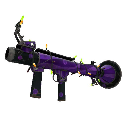 Strange Festivized Potent Poison Rocket Launcher (Well-Worn)