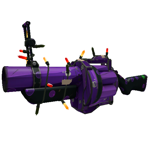 Festivized Potent Poison Grenade Launcher (Minimal Wear)