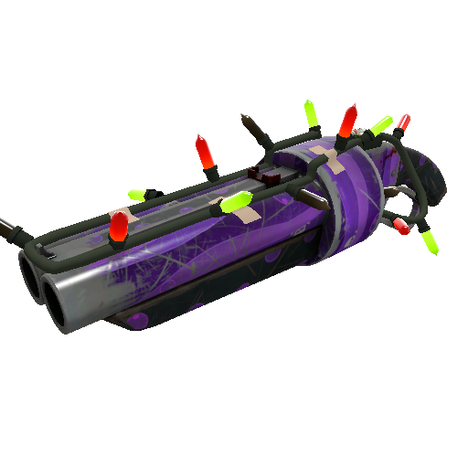 Festivized Potent Poison Scattergun (Well-Worn)