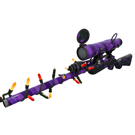 Strange Festivized Potent Poison Sniper Rifle (Field-Tested)