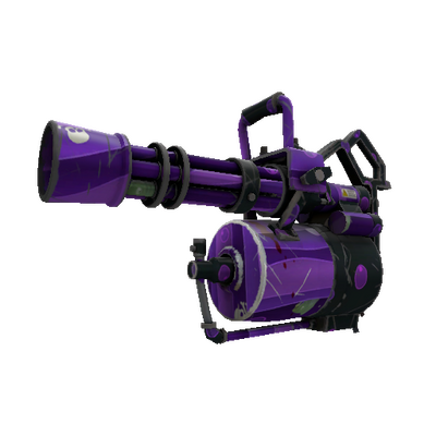 Strange Specialized Killstreak Potent Poison Minigun (Field-Tested)