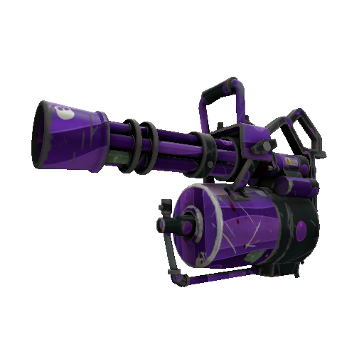 Killstreak Potent Poison Minigun (Well-Worn)