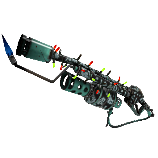 Festivized Killstreak Broken Bones Flame Thrower (Field-Tested)