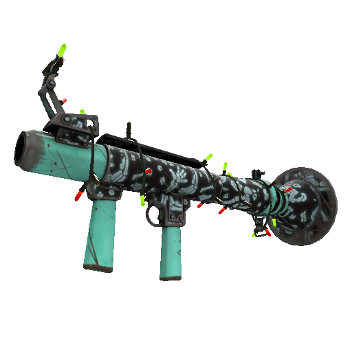 Festivized Broken Bones Rocket Launcher (Well-Worn)