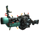 Unusual Festivized Professional Killstreak Broken Bones Grenade Launcher (Field-Tested)