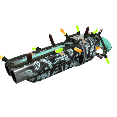 Strange Festivized Killstreak Broken Bones Scattergun (Field-Tested)