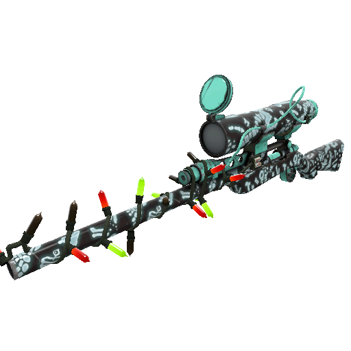 Strange Festivized Specialized Killstreak Broken Bones Sniper Rifle (Minimal Wear)