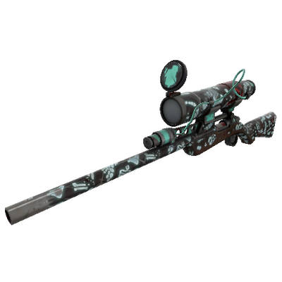 Strange Broken Bones Sniper Rifle (Battle Scarred)