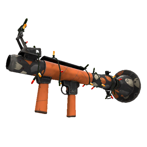 Strange Festivized Simple Spirits Rocket Launcher (Well-Worn)