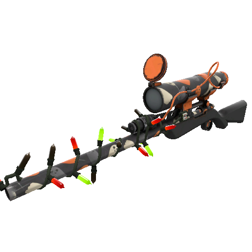 Strange Festivized Killstreak Simple Spirits Sniper Rifle (Field-Tested)