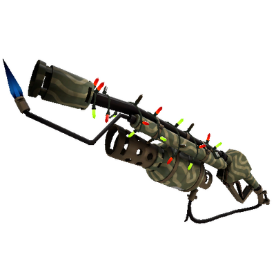 Strange Festivized Professional Killstreak Forest Fire Flame Thrower (Factory New)