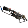 Unusual Festivized Professional Killstreak Forest Fire Flame Thrower (Battle Scarred)