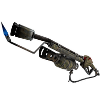 Unusual Specialized Killstreak Forest Fire Flame Thrower (Well-Worn)