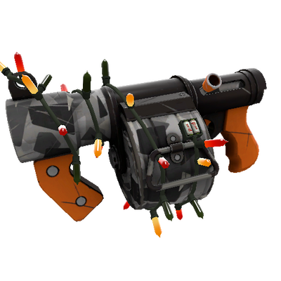 Strange Festivized Specialized Killstreak Sudden Flurry Stickybomb Launcher (Minimal Wear)