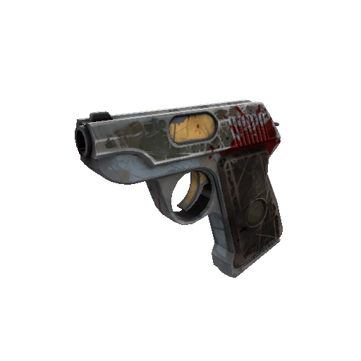 Strange Blitzkrieg Pistol (Battle Scarred)