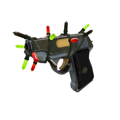 Strange Festivized Specialized Killstreak Blitzkrieg Pistol (Minimal Wear)
