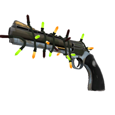 Strange Festivized Specialized Killstreak Blitzkrieg Revolver (Minimal Wear)