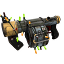 Strange Festive Professional Killstreak Blitzkrieg Stickybomb Launcher (Battle Scarred)