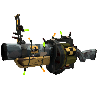 Strange Festivized Professional Killstreak Butcher Bird Grenade Launcher (Well-Worn)