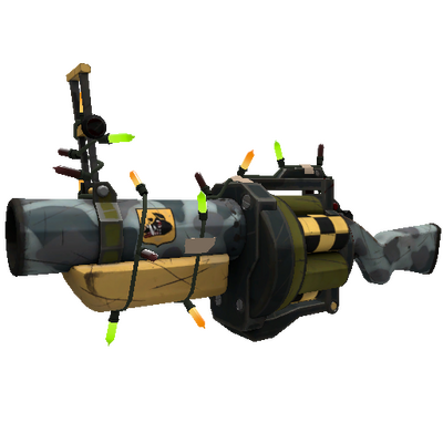 Strange Festivized Professional Killstreak Butcher Bird Grenade Launcher (Field-Tested)
