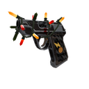 Festive Specialized Killstreak Black Dahlia Pistol (Well-Worn)