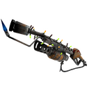 Festive Turbine Torcher Flame Thrower (Battle Scarred)