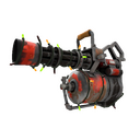 Festive Killstreak War Room Minigun (Well-Worn)