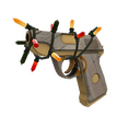 Festive Hickory Hole-Puncher Pistol (Minimal Wear)