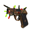 Strange Festive Specialized Killstreak Local Hero Pistol (Well-Worn)