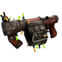 Festive Rooftop Wrangler Stickybomb Launcher (Battle Scarred)