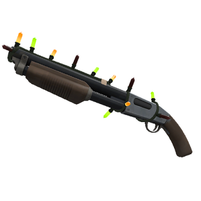 Strange Festivized Professional Killstreak Shotgun